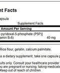 Swanson P-5-P (Pyridoxal-5-Phosphate) Coenzymated Vitamin B-6 40 Milligrams 60 Capsules