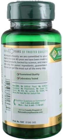 Nature'S Bounty Milk Thistle 1000 Mg, 50 Softgels (3 Pack) 50 Count