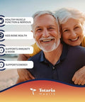 Totaria 9-In-1 Magnesium Glycinate 500Mg + Vitamin D3 5000 Iu & K2 Complex - High Absorption - Healthy Stress, Sleep, Muscle Function, Bone Health & Energy Supports Non-Gmo, Gluten- 120 Softgels