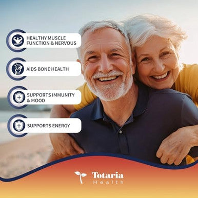 Totaria 9-In-1 Magnesium Glycinate 500Mg + Vitamin D3 5000 Iu & K2 Complex - High Absorption - Healthy Stress, Sleep, Muscle Function, Bone Health & Energy Supports Non-Gmo, Gluten- 120 Softgels