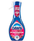 Dawn Powerwash Spray Dish Soap Dishwashing Liquid Cleaning Supplies Frosted Cranberry 1 Starter Kit 16 Fl Oz