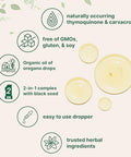 Micro Ingredients Organic Oil Of Oregano With Black Seed Oil 4 Fl Oz