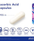 Pure Encapsulations Pure Ascorbic Acid 90 vcaps
