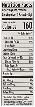 Purely Elizabeth, Oatmeal Banana Nut Prebiotic Multipack, 9.12 Ounce