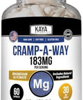 Kaya Naturals Cramp A Way Magnesium Glycinate Daily Supplement Formula