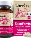 Naturanectar Easefemin Menopausal Support Supplements For Women Estrogen Red Bee Propolis Capsules For Hot Flashes & Night Sweats Natural And With Proprietary Calming Herbal Blend (30Pcs.)