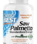 Doctor'S Best Best Saw Palmetto Extract (320 Mg), Softgel Capsules, 60-Count