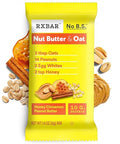 RXBAR Nut Butter and Oat Protein Bars, Protein Snacks, Snack Bars, Honey Cinnamon Peanut Butter, 9.7oz Box (5 Count)