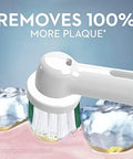 Oral-B Electric Toothbrush Brush Heads Precision Clean White + 2 Daily Clean White 1 Count