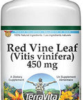 Terravita Red Vine Leaf (Vitis Vinifera) - 450 Mg (100 Capsules, Zin: 511411) - 2 Pack