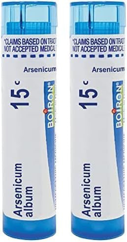 Boiron Arsenicum Album 15 Homeopathic Medicine For Food Poisoning 80 Pellets