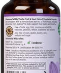 Bluebonnet Nutrition Milk Thistle Fruit & Seed Extract Liver Health Nongmo Vegan Kosher Gluten Soy 120 Vegetable Capsules 120 Servings