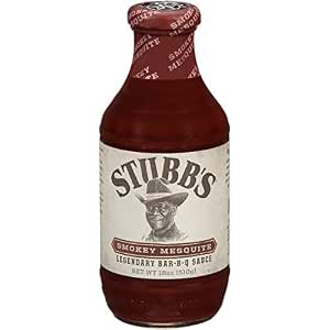 Stubb's Smokey Mesquite BBQ Sauce, 18 oz