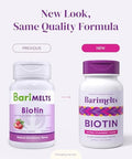 Barimelts Biotin 5000Mcg, 90 Fast-Dissolving Tablets (3-Month Supply), Sugar- Bariatric Vitamins For Women, Natural Strawberry FlavorÃƒÂ¢Ã¢â€šÂ¬Ã¢â‚¬Â¹