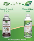 Nature's Way Liquid Coconut Oil, Oil for Cooking, Superior Flavor and Aroma, Hexane Free, Stays Liquid, Non-GMO Project Verified, 10 Fl Oz (Packaging May Vary)
