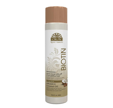 Roots Therapy Biotin Argan Coconut Professional AntiDandruff Conditioner Nourishes And Hydrates Scalp Provides Deep Conditioning Moisture Prevents Flakes Itch OKAYRTDC10