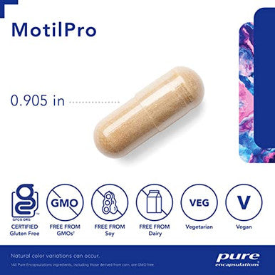 Pure Encapsulations MotilPro 180 vcaps