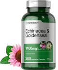 Horbaach Echinacea Goldenseal Supplement 300 Capsules