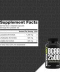 Nutrabio Bcaa 2500 Branched Chain Amino Acids Support New Muscle Growth And Prevent Muscle Breakdown 250 Capsules