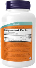Now Foods Supplements Calcium Lactate Supports Bone Health Easy To Swallow Tablet 250 Tablets