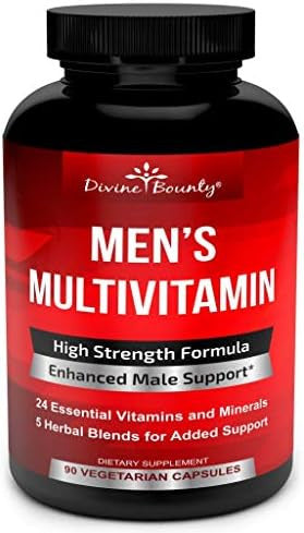 Divine Bounty Vitamin K2 With D3 & Men'S Multivitamin Bundle