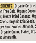 Purely Elizabeth, Oatmeal Banana Nut Prebiotic Multipack, 9.12 Ounce