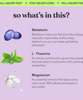 Lemme Sleep Gummies With 5Mg Melatonin Elderberry Magnesium L-Theanine Chamomile And Lavender Drug-Free Nighttime Sleep Aid Gluten Free Gelatin Free Non Gmo Berry Flavored (60 Count)