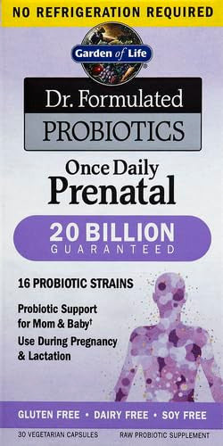 Garden of Life Dr. Formulated Probiotics Once Daily Prenatal 30 Ct