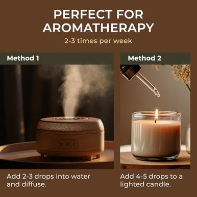 Gya Labs Cinnamon Bark & Lavender Essential Oil For Diffuser Set 034 Fl Oz