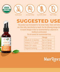 Maryruth'S Maryruth Organics Vitamin D Usda Organic Vit D3 Liquid Sugar Free Liquid Vit D Spray Immune Support For Adults & Kids Bone Health Vegan Gluten Free Non-Gmo 30 Servings