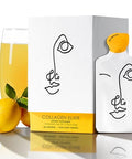Lemon & Co. Liquid Collagen For Women Collagen Water Mix With 5000Mg Marine Collagen Peptides Organic Lemons & Vitamin C Daily Elixir For Skin Nails Hair Gut No Preservatives No Sugar