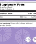 Celebrate Biotin 5000 mcg 90 Count