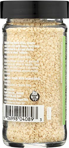 SPICELY Organic Sesame Seeds White 2.4 OZ