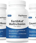 Fairhaven Health Fertilaid For Men Motilityboost And Countboost Combo Fertility Supplements For Men Male Fertility Supplement With Conception For Him Prenatal Vitamin