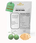 100% Freeze-Dried Monk Fruit Powder - Zero Aftertaste Natural Sugar Substitute - 100g Pure Whole-Fruit Sweetener, 15x Sweetness vs. Sugar, Zero-Heat Processed, No Fillers or Sugar Alcohols