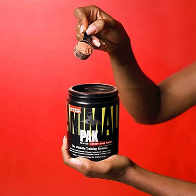Animal Pak Ã¢â‚¬â€œ Convenient Allinone Vitamin & Supplement Powder Ã¢â‚¬â€œ Zinc Vitamins C B D Amino Acids And More Ã¢â‚¬â€œ Sports Nutrition Performance Multivitamin For Women & Men Ã¢â‚¬â€œ 44 Scoops Cherry Bomb