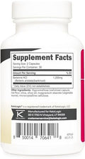Ketologic Berberine Hcl (1200Mg) 60 Capsules Gluten 30 Servings