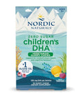 Nordic Naturals Zero Sugar Children S Dha Vegetarian Gummy Chews - Passion Fruit Lemon Flavor - 30 Gummies - Vegan Algae Oil Omega-3 Supplement For Kids Brain & Cognition Support 30 Servings