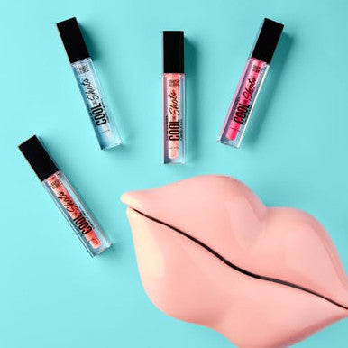 Soap & Glory Smp Cool The Shots Plumping Lip Gloss - Hydrating & Cooling Lip Plumper - Infused With Menthol & Vitamin E - High Shine Glossy Finish - Vegan & Cruelty- - Nude Edition (4Ml)