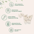 Micro Ingredients Magnesium Glycinate 350Mg Per Serving 240 Veggie Capsules Potent Elemental Form 100 Chelated Highly Bioavailable Healthy Muscle Bones & Mood Support Supplement Non-Gmo