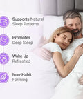 Nested Naturals Luna Sleep Aid & Magnesium Glycinate Chelate For Sleep Relaxation & Recovery (180 Capsules)