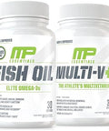 Muscle Pharm Essentials Multiv+ & Musclepharm Essentials Fish Oil Elite Omega 3 Supplement