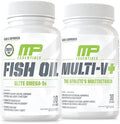 Muscle Pharm Essentials Multiv+ & Musclepharm Essentials Fish Oil Elite Omega 3 Supplement