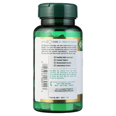 Nature's Bounty L-Lysine 1000 Mg Tablets 60 Count(Pack Of 4)