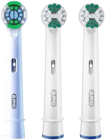 Oral-B Electric Toothbrush Brush Heads Precision Clean White + 2 Daily Clean White 1 Count