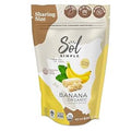 SOL SIMPLE Regenerative Organic Certified, Dried Banana | 6oz Snack Pack | One Ingredient | Vegan | Non-GMO | No Added Sugar | Dried Fruit No Sugar