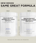 Codeage Marine Collagen Powder - Wild-Caught Hydrolyzed Fish Collagen Peptides - Type 1 & 3 Collagen Protein Supplement - Amino Acids For Skin Hair Nails - Paleo Friendly Non-Gmo 15.87 Ounces
