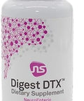 Neuroscience Digest Dtx Gut Supplement With Digestive Enzymes For Men & Women + Apple Cider Vegar & Zinc Carnosine - Promote Healthy Gut Detox, Immune Support & Digestive Health (90 Capsules)