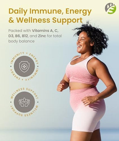 Barislim Advanced Bariatric Multivitamin Gummies - Specially Formulated Bariatric Vitamins For Patients After Weight Loss Surgery - Supports Energy & Immune Health Pineapple (90 Vegan Gummies)