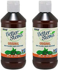 Now Foods Better Stevia Original Liquid Extract, 8 Ounce Bottle (Pack of 2)